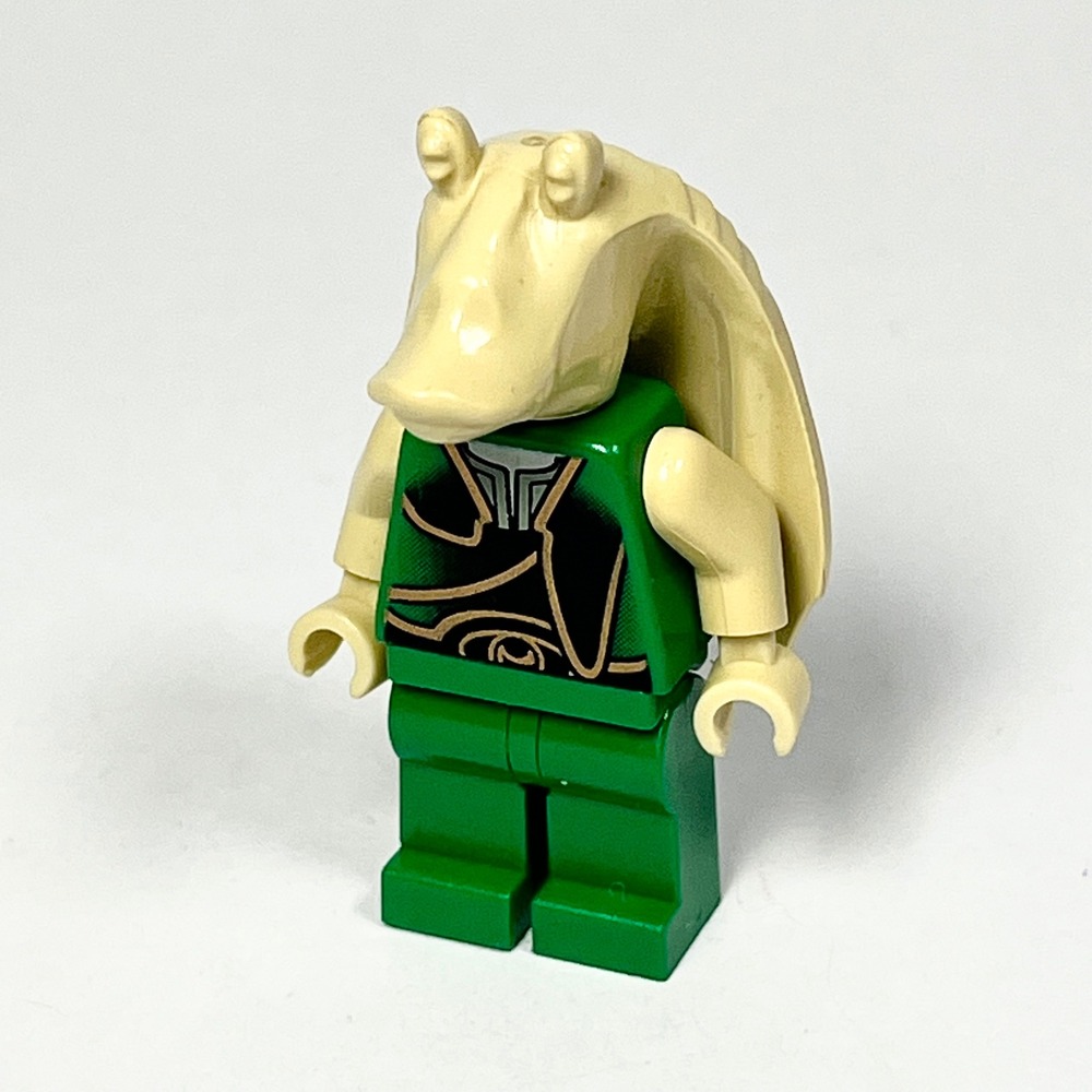 LEGO Star Wars Gungan Soldier Minifigure sw0013 Episode 1 Naboo Army Figure 7115